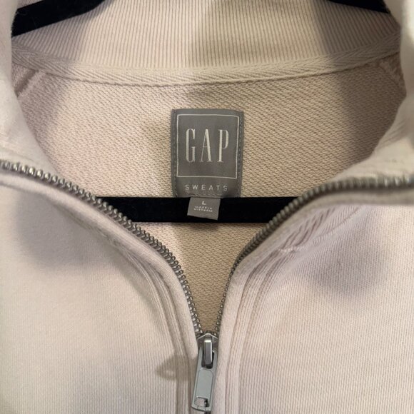Gap Quarter Zip Sweatshirt Dress – Size Large  - 109 - Picture 1 of 8